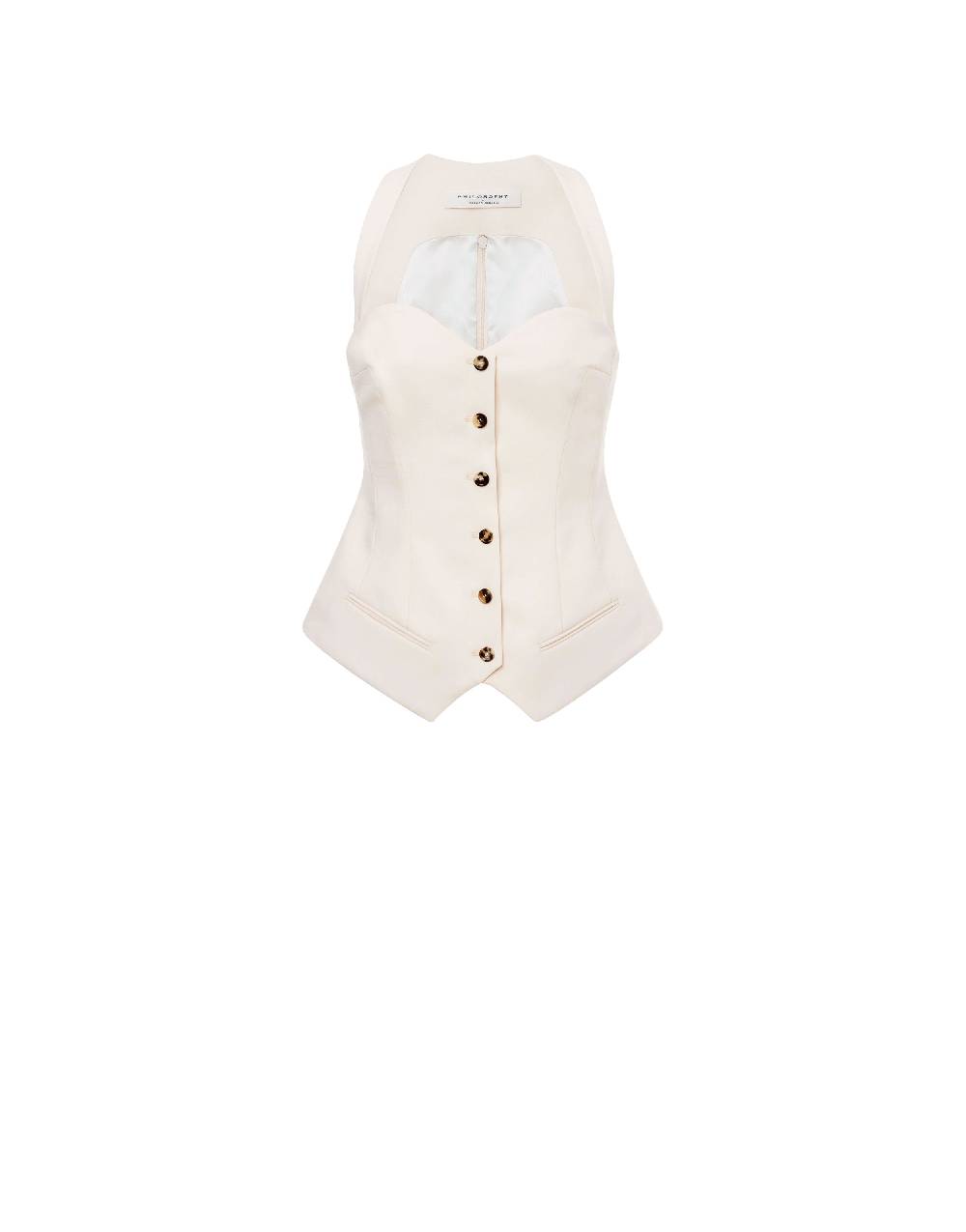 Philosophy Di Lorenzo Serafini Top in lana leggera stretch Online