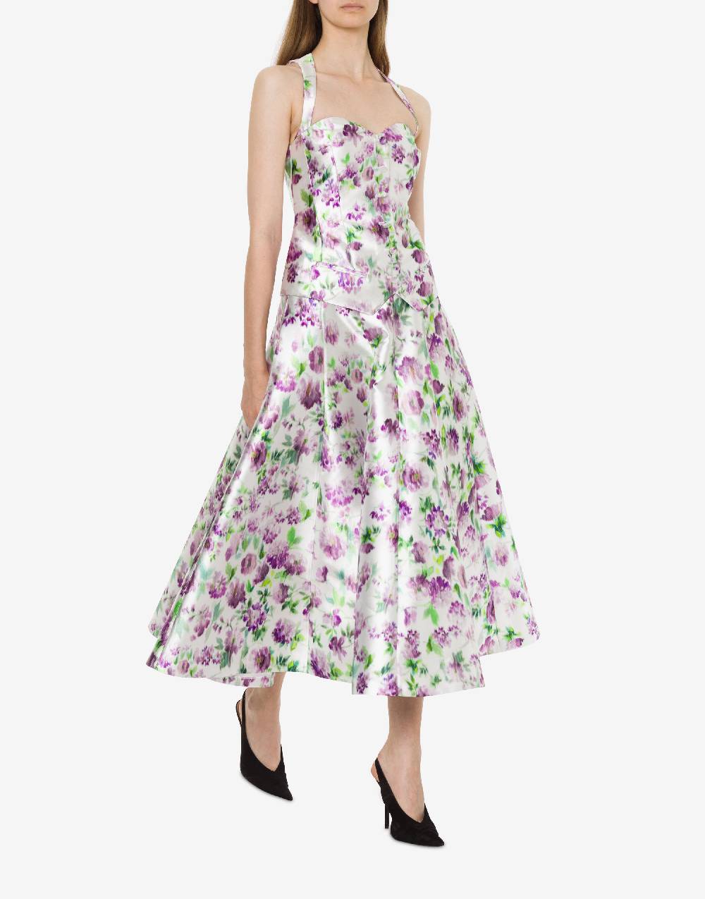 Philosophy Di Lorenzo Serafini Top in radzmir con stampa fiori Offerta per la Festa della Mamma