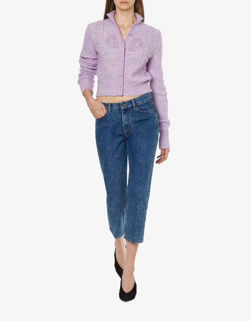 Philosophy Di Lorenzo Serafini Cardigan in baby alpaca e lana Doppia P Saldi Di Fabbrica