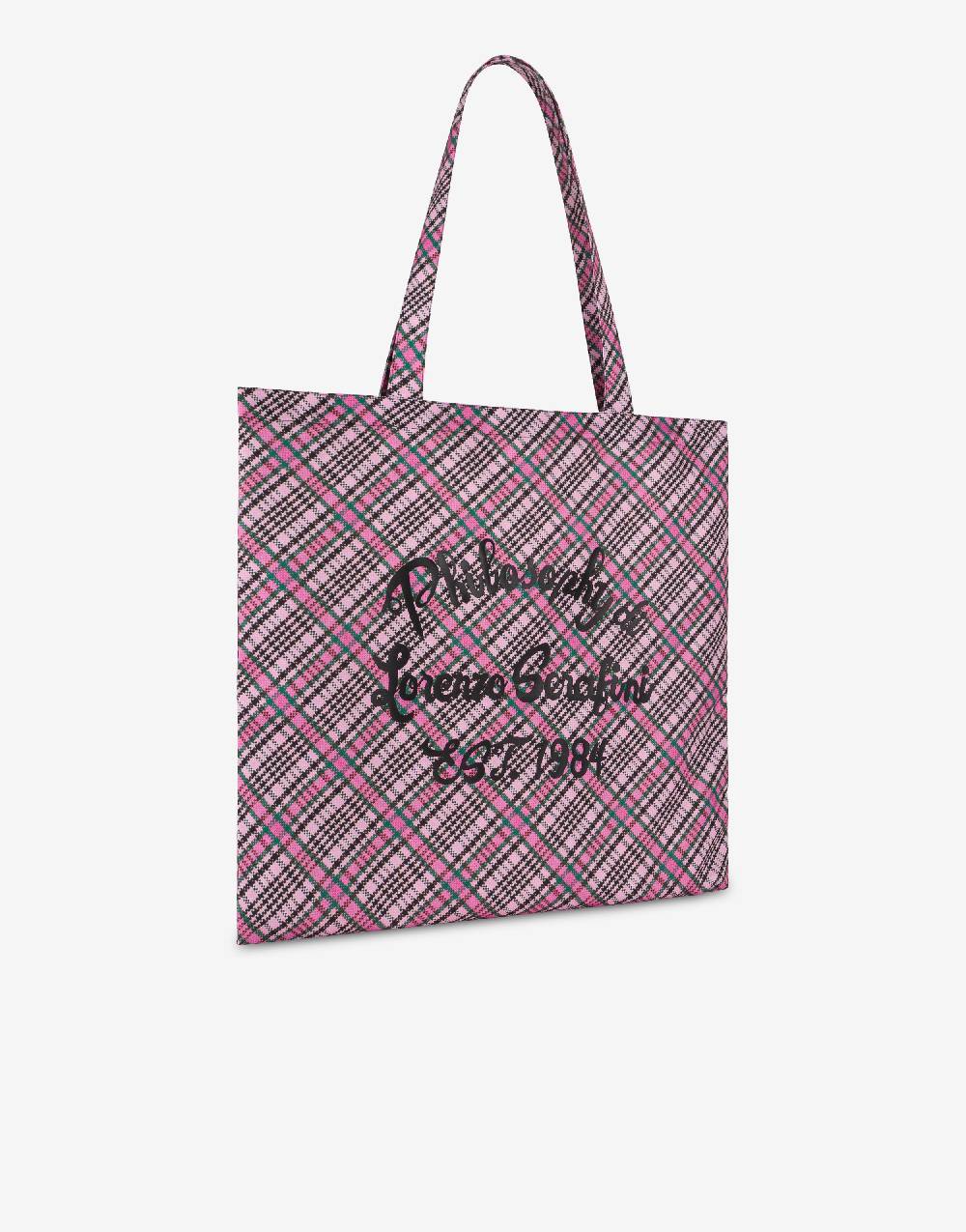 Philosophy Di Lorenzo Serafini Shopper beachwear con stampa Check In Linea