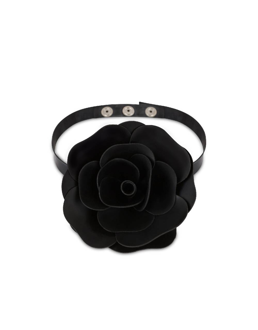 Philosophy Di Lorenzo Serafini Choker con fiore in latex Soddisfazione Garantita