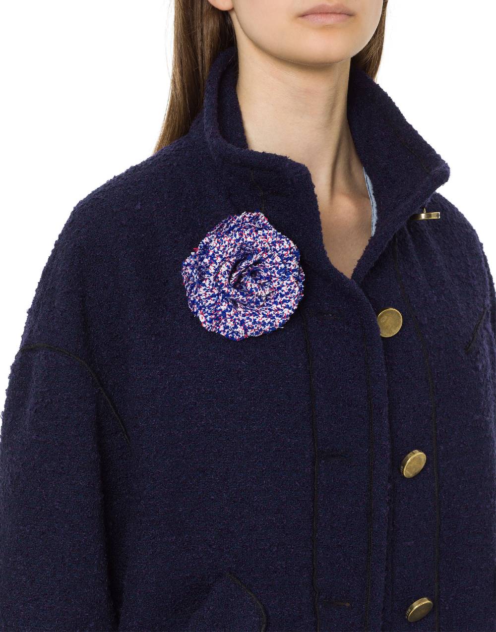 Philosophy Di Lorenzo Serafini Spilla bijoux fiore in bouclé Consegna Veloce