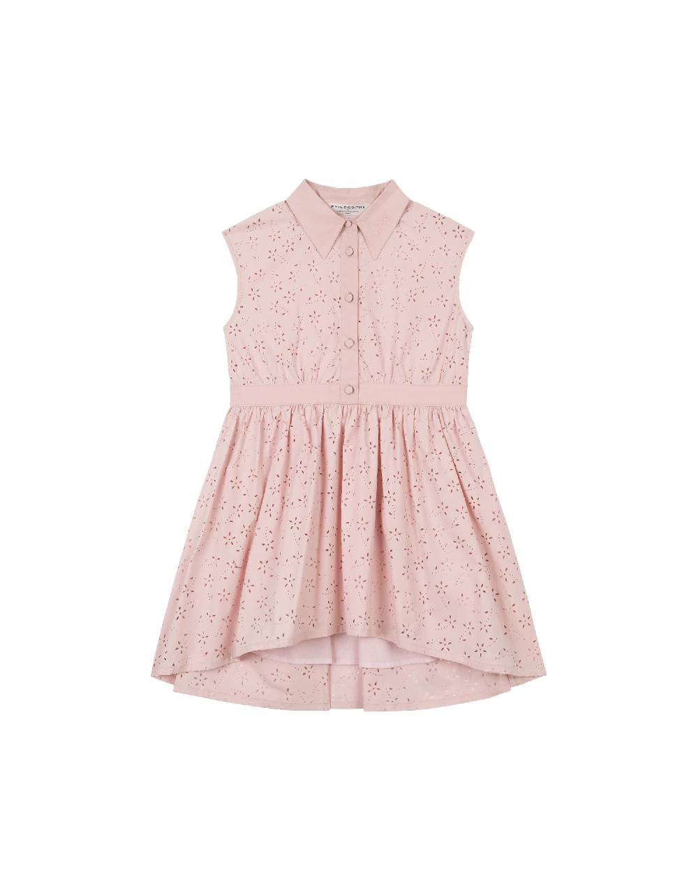 Philosophy Di Lorenzo Serafini Kids abito in cotone con motivo floreale Promozione Limitata