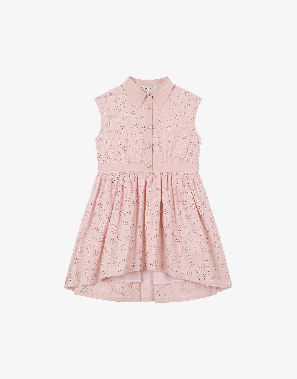 Philosophy Di Lorenzo Serafini Kids abito in cotone con motivo floreale Promozione Limitata