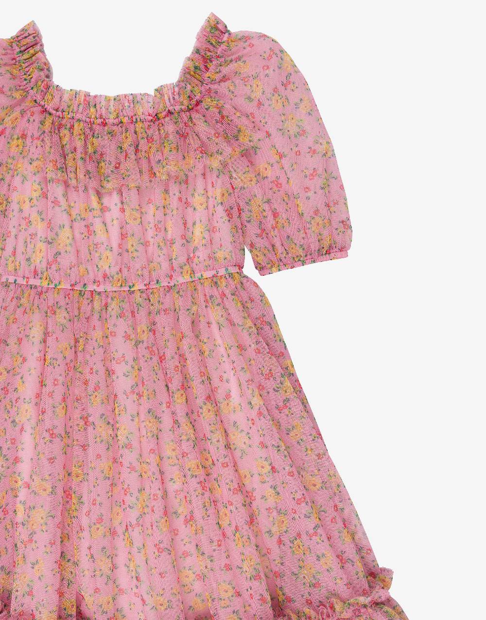 Philosophy Di Lorenzo Serafini Kids abito in tulle con stampa fiori Prezzo Ridotto