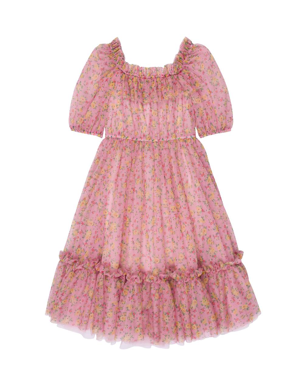 Philosophy Di Lorenzo Serafini Kids abito in tulle con stampa fiori Prezzo Ridotto