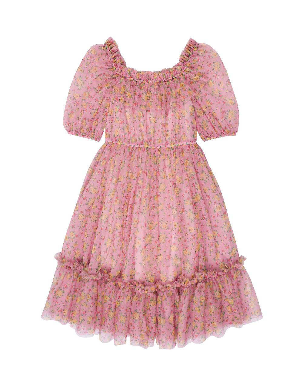 Philosophy Di Lorenzo Serafini Kids abito in tulle con stampa fiori Prezzo Ridotto