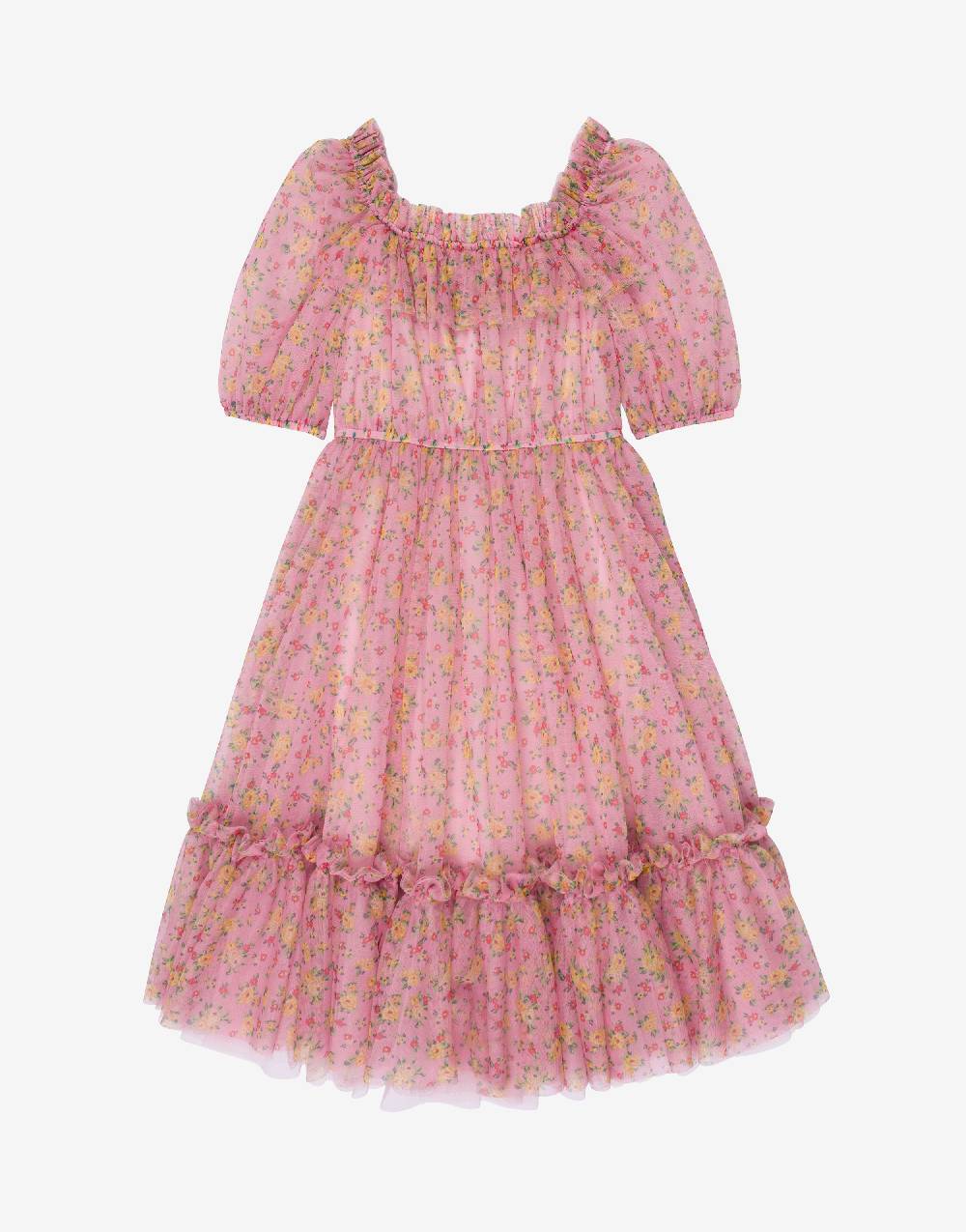 Philosophy Di Lorenzo Serafini Kids abito in tulle con stampa fiori Prezzo Ridotto