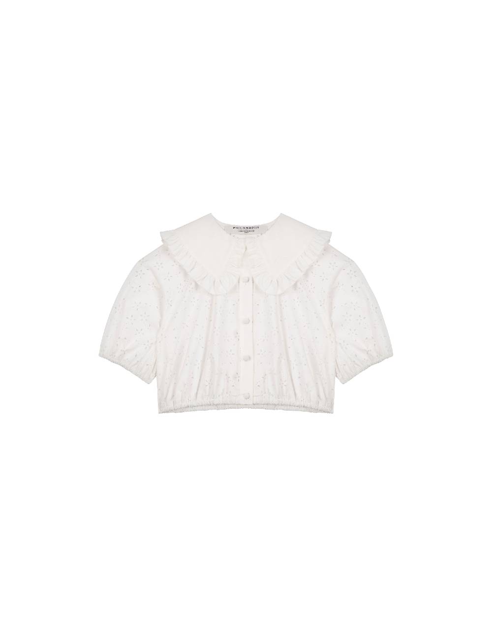 Philosophy Di Lorenzo Serafini Kids camicia in popeline con motivo floreale Sconto