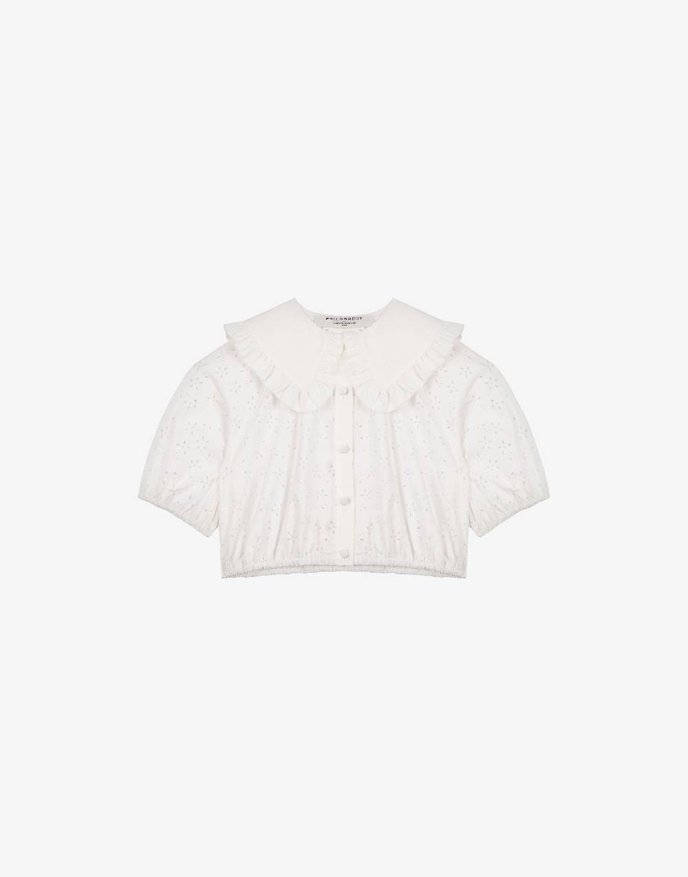 Philosophy Di Lorenzo Serafini Kids camicia in popeline con motivo floreale Sconto