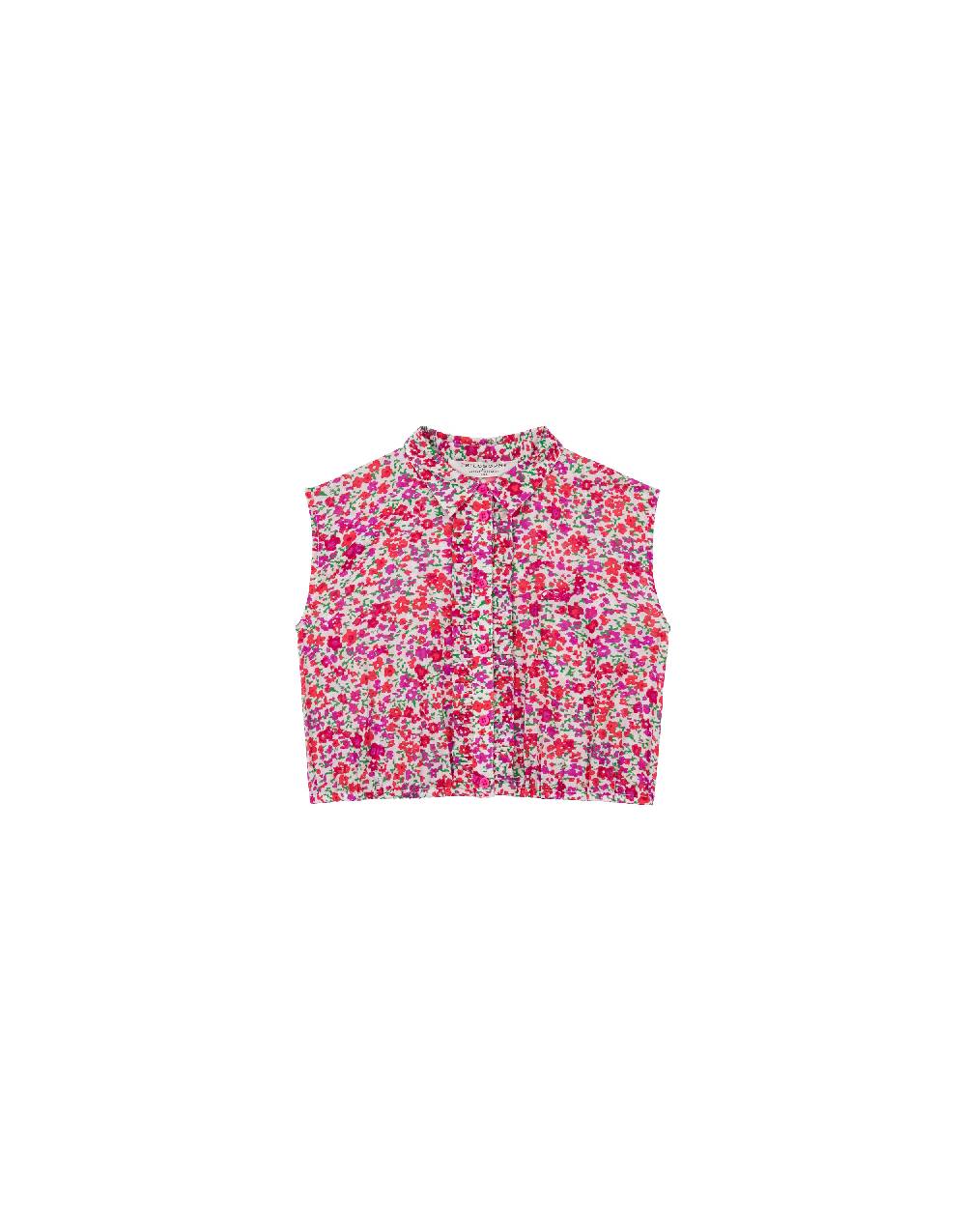 Philosophy Di Lorenzo Serafini Kids top in cotone con stampa fiori Online