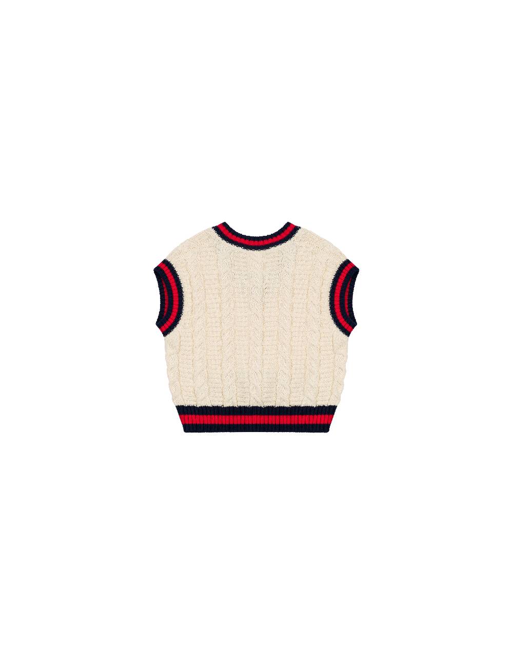 Philosophy Di Lorenzo Serafini Kids gilet in maglia con patch 'doppia P' Vendite Flash