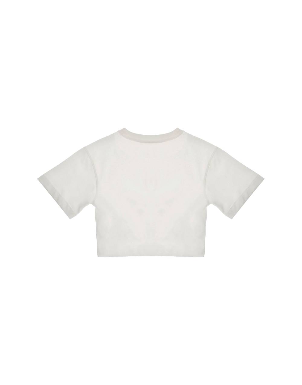 Philosophy Di Lorenzo Serafini Kids t-shirt crop con patch 'doppia P' Moda