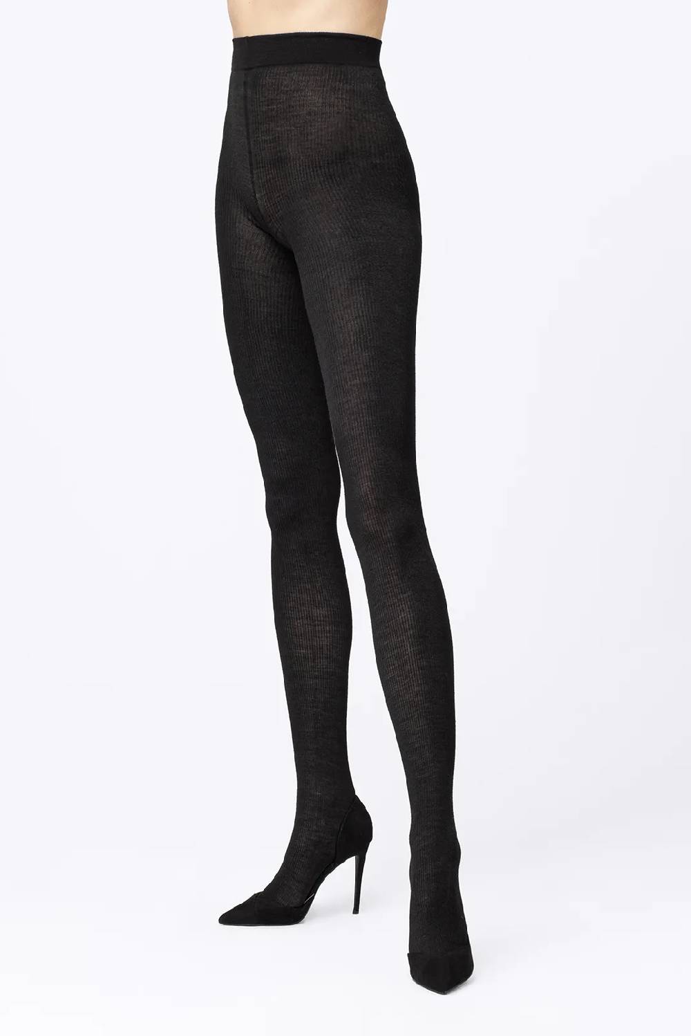 Pierre Mantoux Collant Ribbed Wool 80 2025
