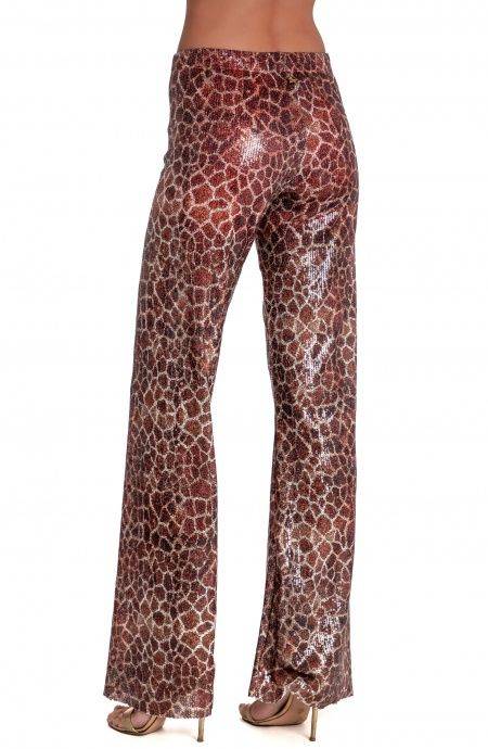 Pin Up Stars PANTALONE STAMPA PAILLETTES GIRAFFA Limitato a 3 giorni
