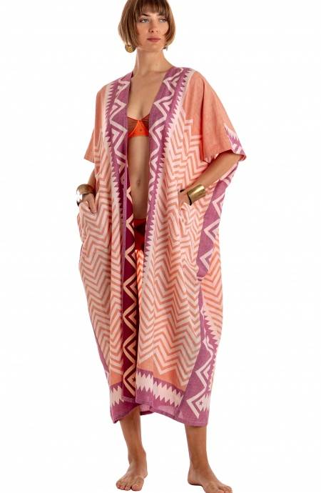 Pin Up Stars KIMONO LUNGO STAMPA BEAUTIFUL TREE 2025