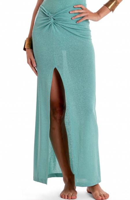 Pin Up Stars GONNA LUNGA ARRICCIATA LUREX Soddisfazione Garantita