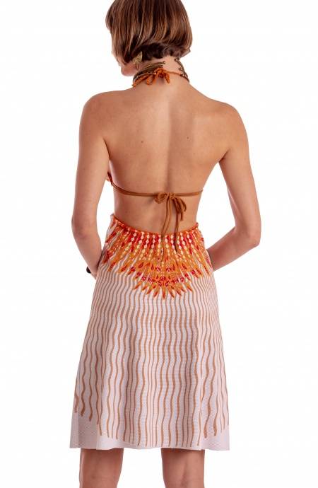 Pin Up Stars ABITO CUT-OUT STAMPA WINGS Negozi Online