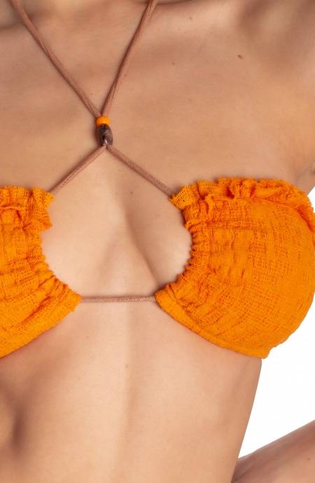 Pin Up Stars BIKINI FASCIA IMBOTTITA RICAMO PALME Vendita Calda