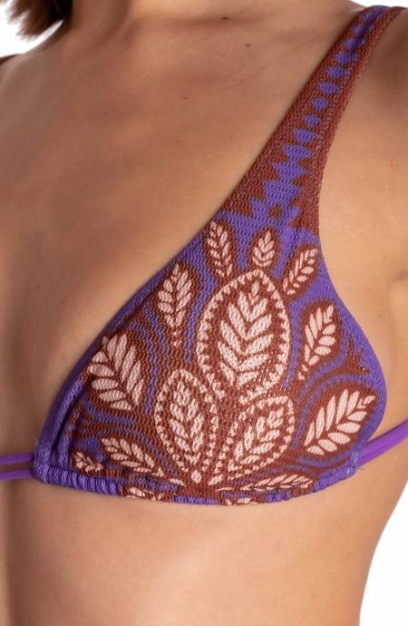 Pin Up Stars BIKINI TRIANGOLO IMBOTTITO STAMPA BEAUTIFUL TREE Vendite Flash