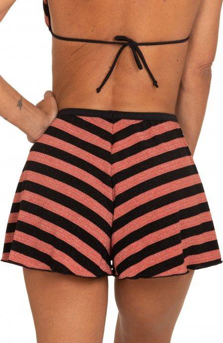 Pin Up Stars Short Riga Lurex Bicolor Offerta per la Festa della Mamma