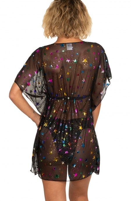 Pin Up Stars Abito Poncho Tulle Stella Capricciosa Offerta Giorno del Papà