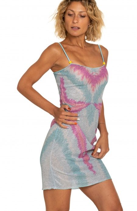 Pin Up Stars Tubino Lurex Stampa Stella Sfumata Offerte giornaliere