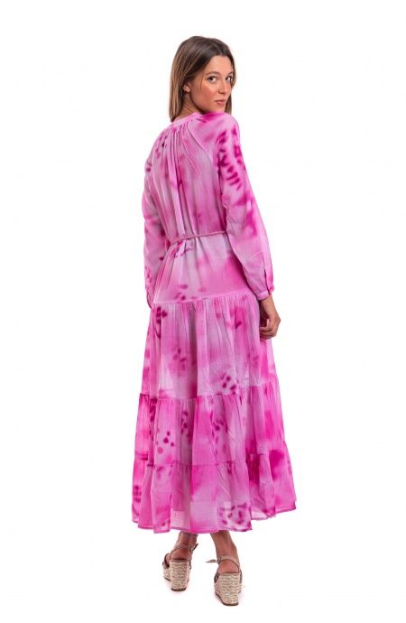 Pin Up Stars Caftano Maniche Lunghe Tie Dye Offerta speciale della fabbrica