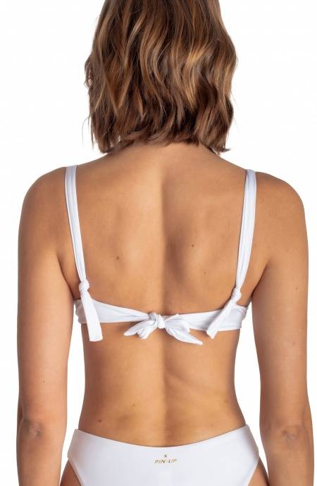 Pin Up Stars TOP BIKINI BALCONCINO CON FERRETTO TINTA UNITA Ultimi tre giorni