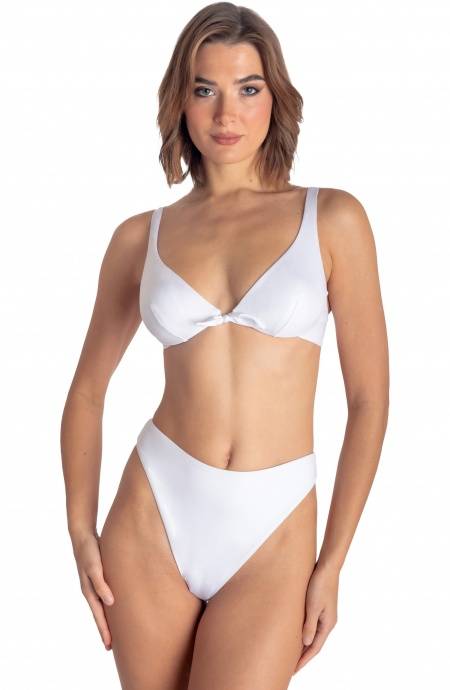 Pin Up Stars TOP BIKINI BALCONCINO CON FERRETTO TINTA UNITA Ultimi tre giorni