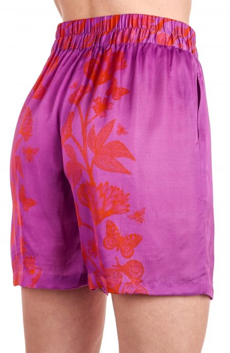 Pin Up Stars Short Viscosa Satin Principe Azzurro Fino al 65% di sconto