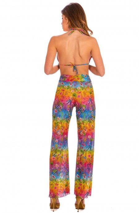 Pin Up Stars Pantalone Flower Rainbow Trasporto libero internazionale
