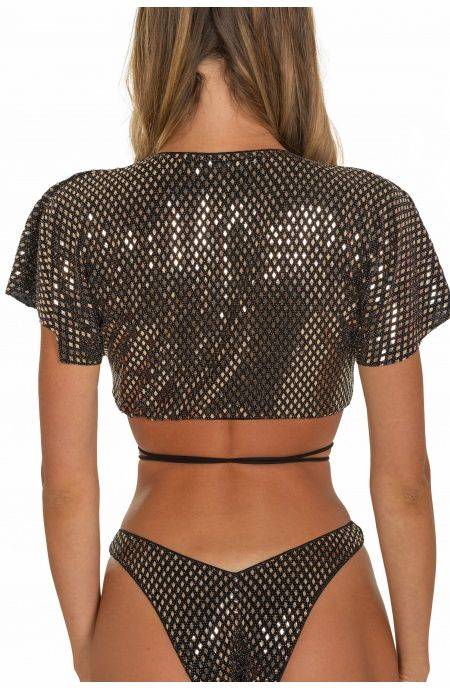 Pin Up Stars Top Specchietto Rombo Prezzo Ridotto