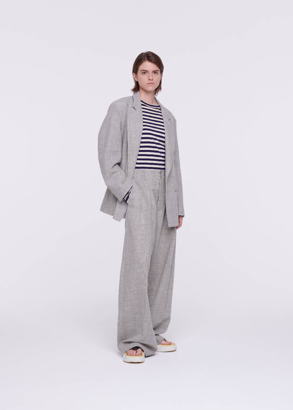 Plan C BLAZER DOPPIOPETTO MELANGE Economico