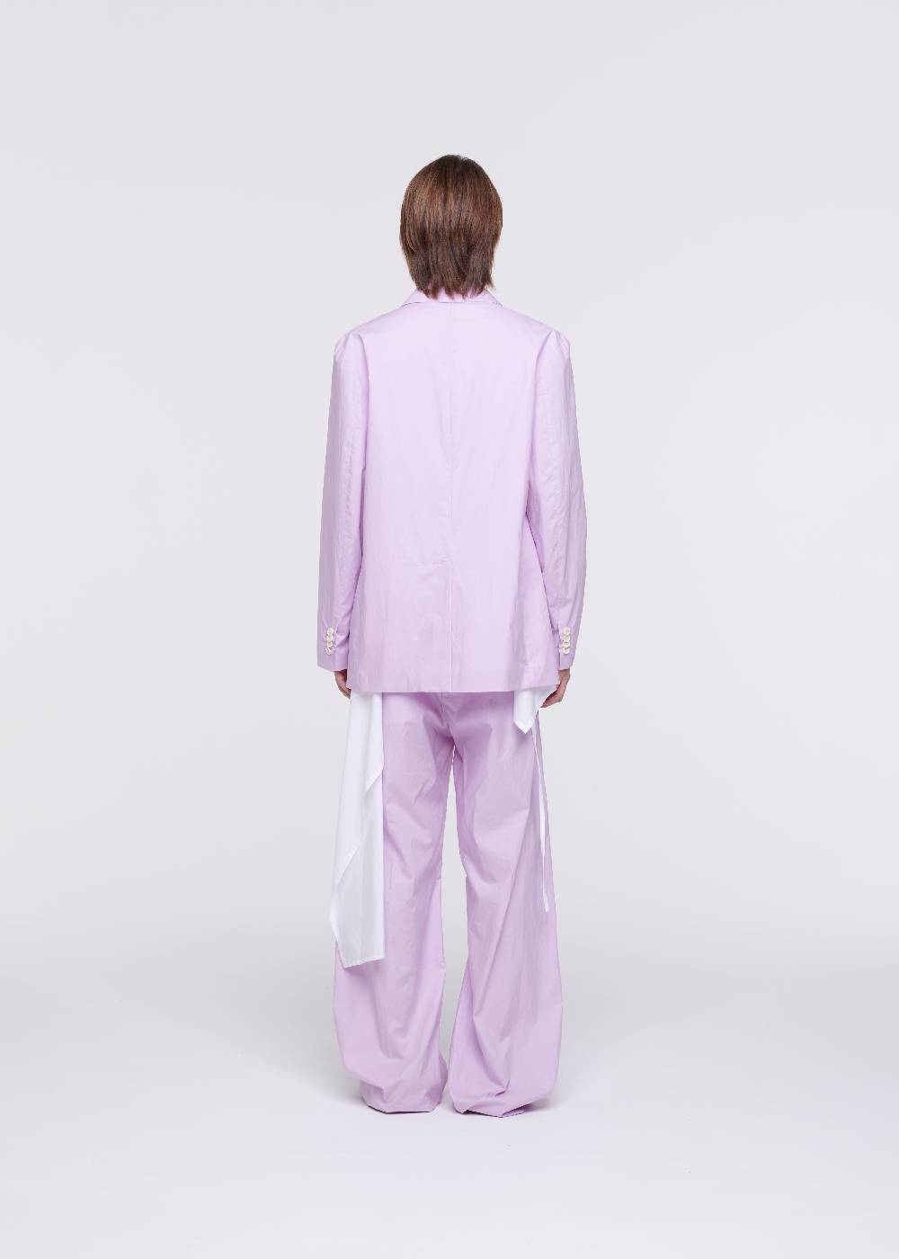 Plan C BLAZER LILLA IN COTONE Saldi