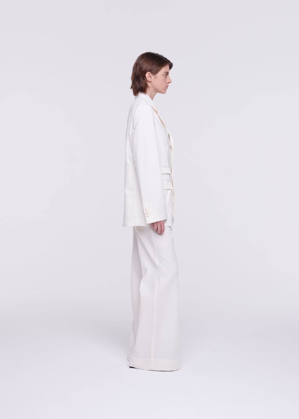 Plan C BLAZER COLOR BURRO IN CRÊPE DI COTONE Offerte