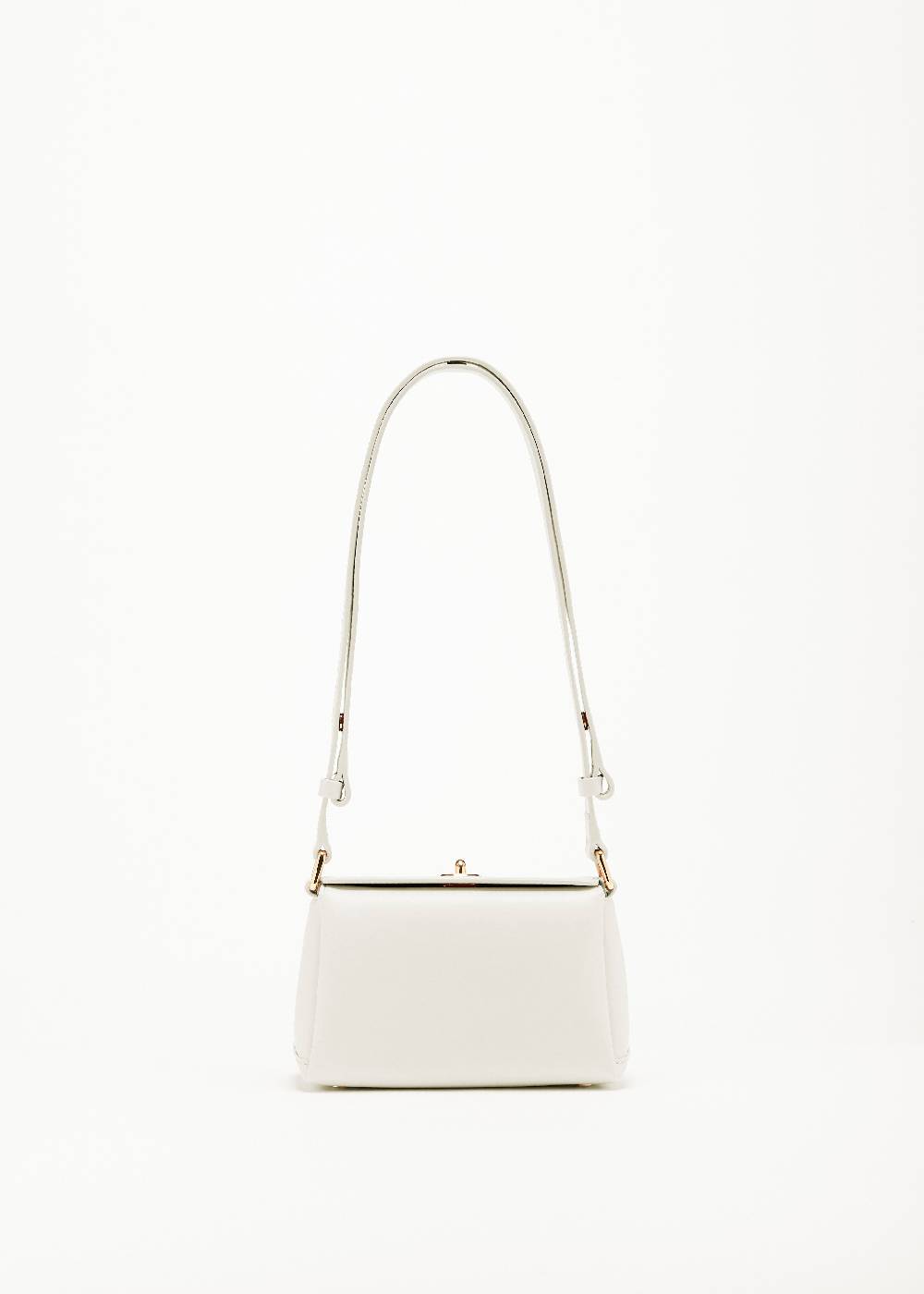 Plan C BORSA MINI FOLDED BIANCA Pezzi Unici