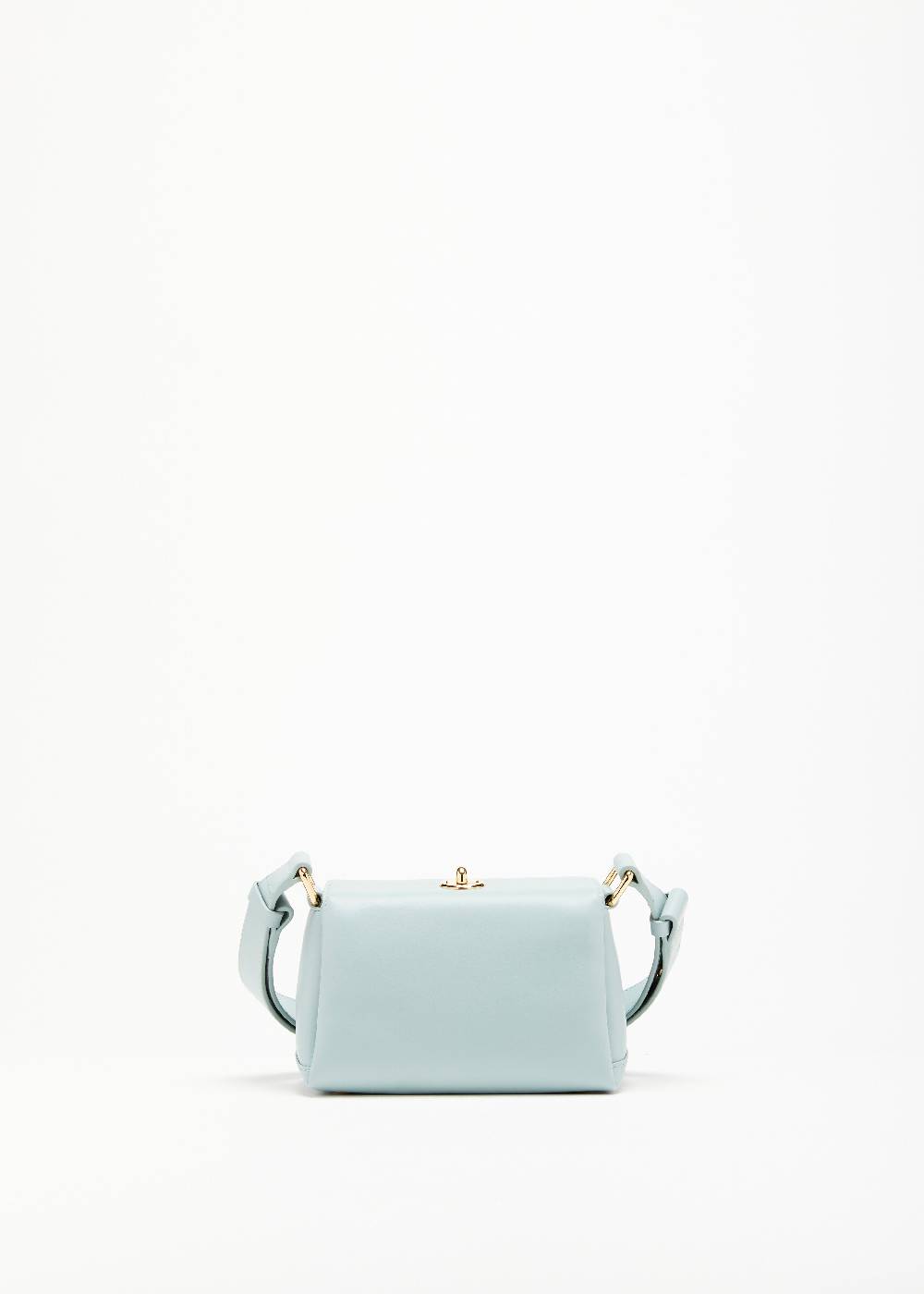 Plan C BORSA MINI FOLDED CELESTE Soddisfazione Garantita