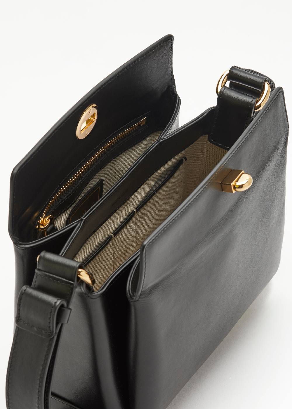 Plan C BORSA MEDIA FOLDED NERA Negozi Online