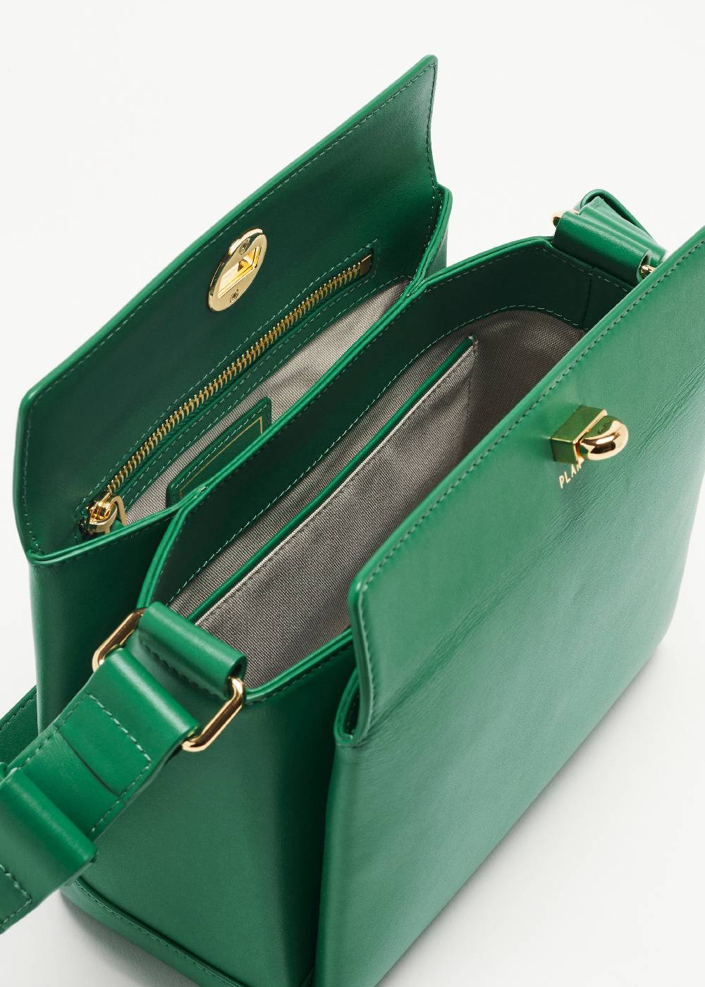 Plan C BORSA MEDIA FOLDED SMERALDO Offerte