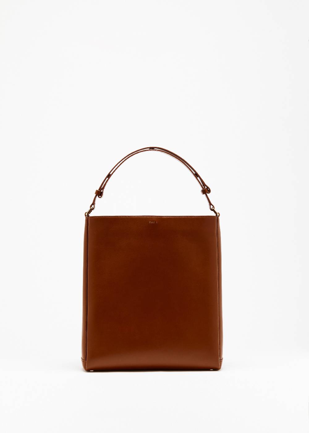 Plan C BORSA TOTE FOLDED TABACCO Vendita Calda