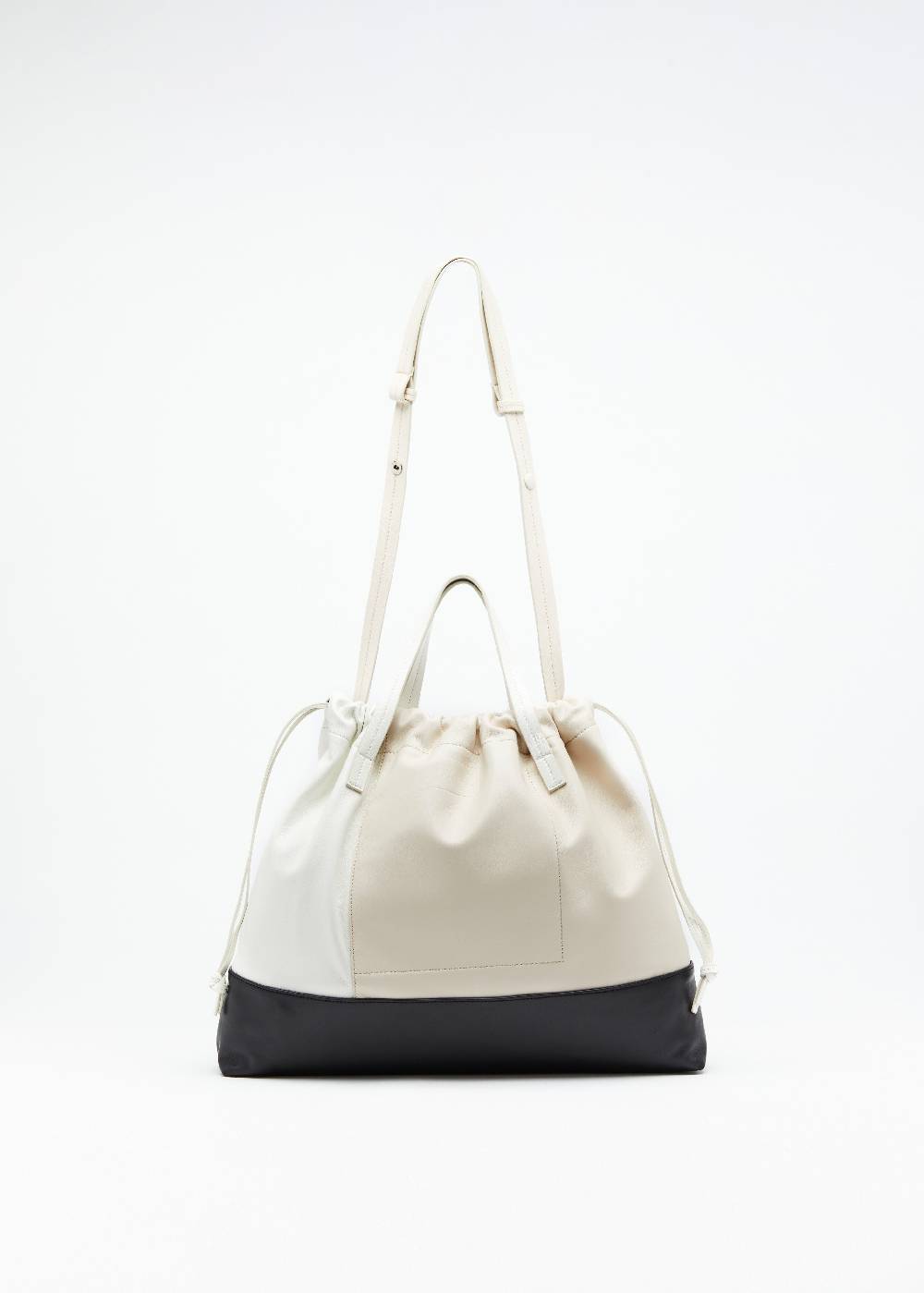 Plan C BORSA CON COULISSE IN NAPPA COLOR BLOCK I Più Venduti