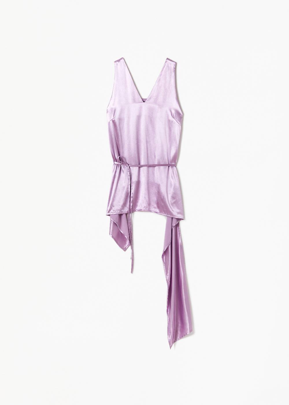 Plan C TOP IN RASO LILLA Offerta