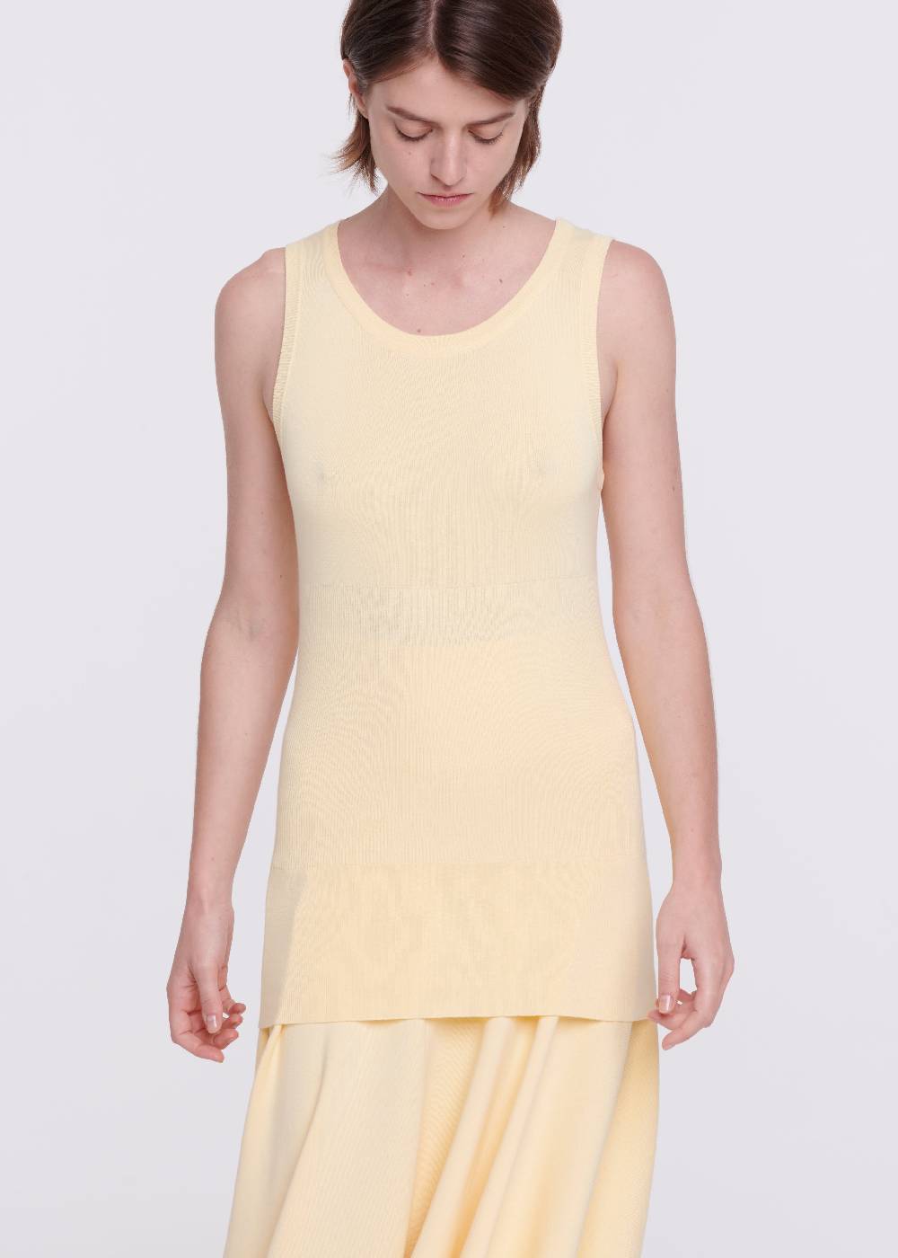 Plan C TOP IN MAGLIA COLOR ZABAIONE Economico