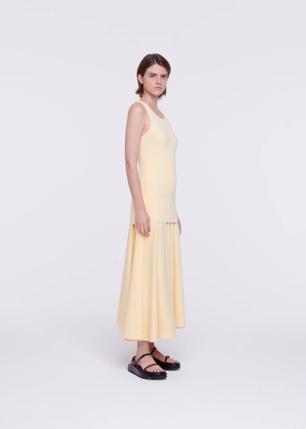 Plan C TOP IN MAGLIA COLOR ZABAIONE Economico