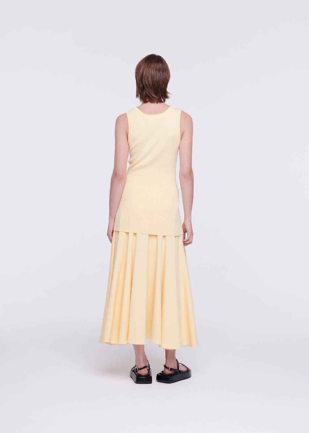 Plan C TOP IN MAGLIA COLOR ZABAIONE Economico