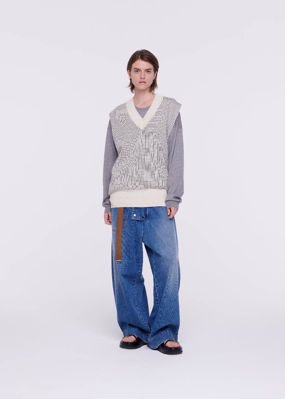 Plan C GILET IN COTONE A QUADRETTI Hotsell