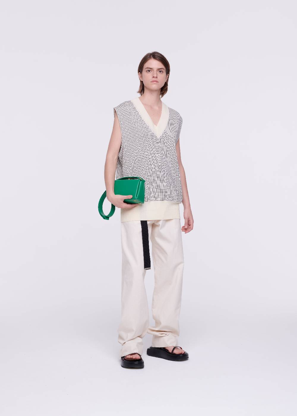 Plan C GILET IN COTONE A QUADRETTI Hotsell