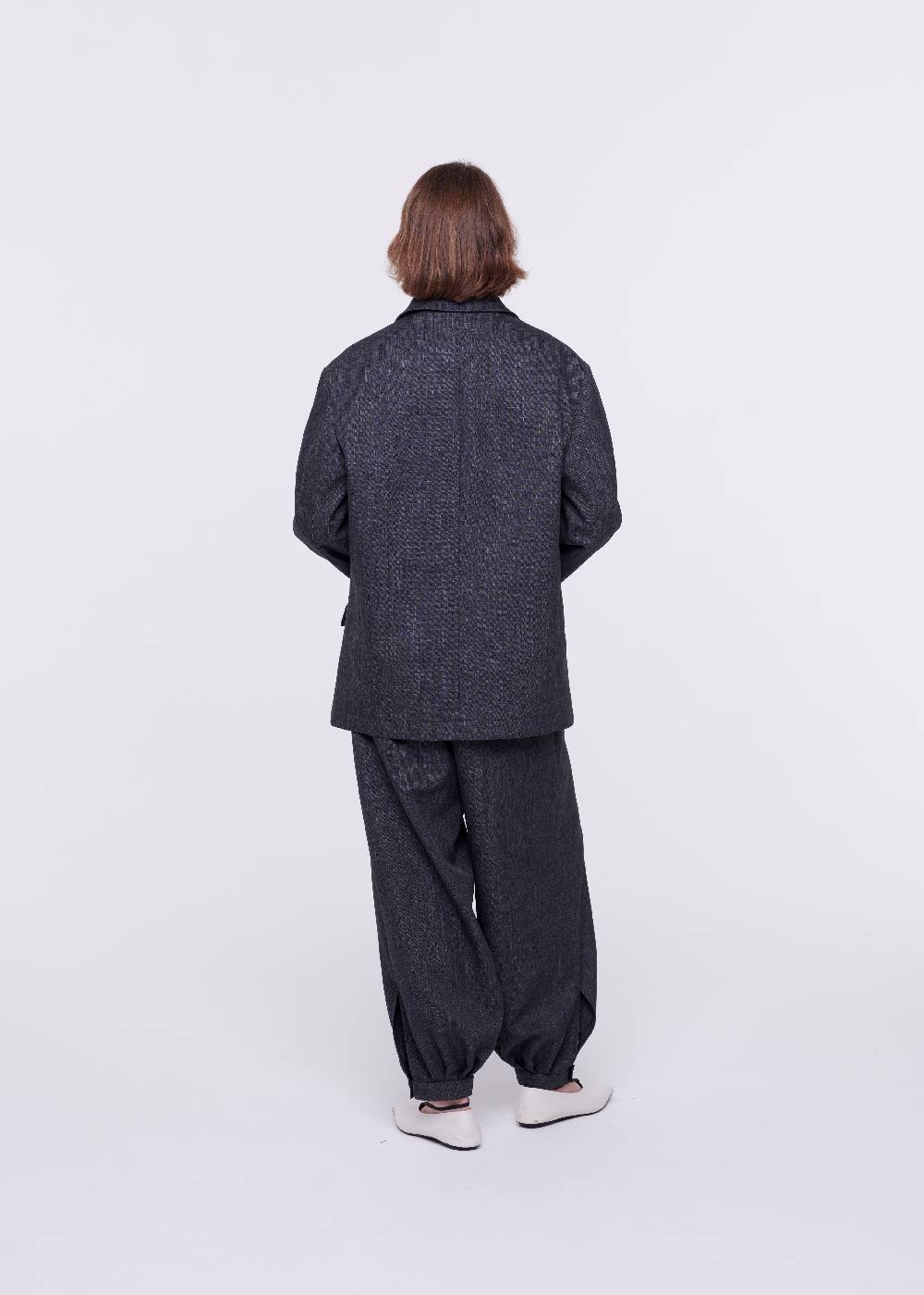 Plan C BLAZER DOPPIOPETTO GRIGIO SCURO Vendite Flash