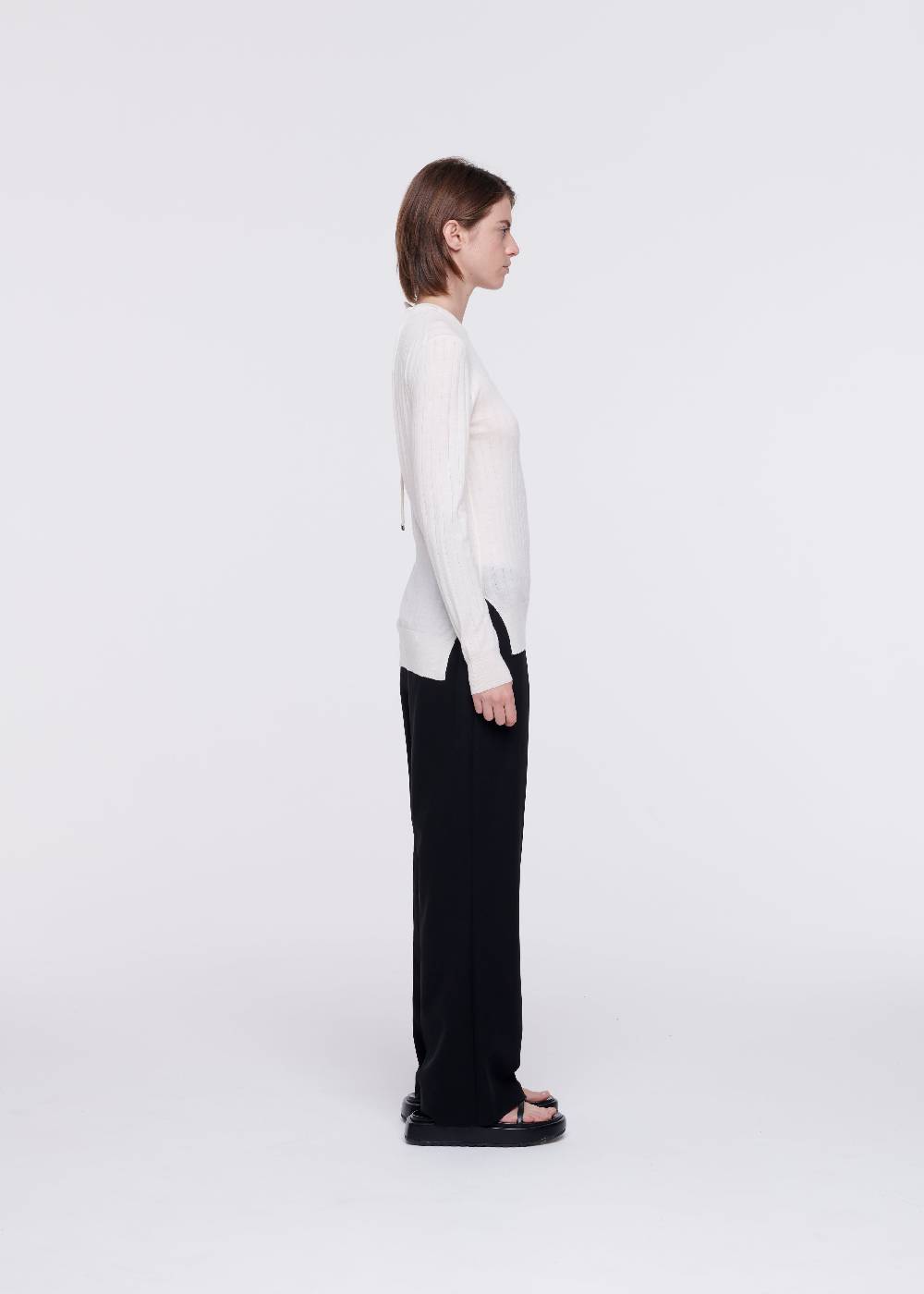 Plan C MAGLIONE OPEN BACK IN LANA MERINO Soddisfazione Garantita